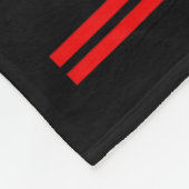 Clic Trump Vance 2024 Retro Stripe Trump Jd Vance Fleece Deken (Hoek)