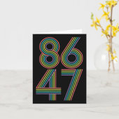 Clic  verzet zich tegen Trump 8647 Kaart (Gele Bloem)