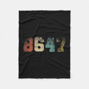 Clic Vintage 80s Stijl 86 47 4 juli Grunge Nee Fleece Deken