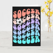Clic Voetbal Gewoon Meisje Dat Van Roze Score Game Kaart (Gele Bloem)