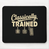 Clically Trained Retro Racing Three Pedals Manual  Muismat (Voorkant)