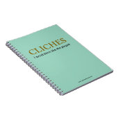 Clichés Journaal Notitieboek (Rechterzijde)