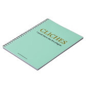 Cliches Journal Notitieboek (Linkerzijde)