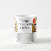 Cliches voor het beëindigen van gedachten koffiemok (Center)