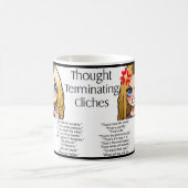 Cliches voor het beëindigen van gedachten koffiemok (Center)