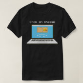 Click On Cheese Mouse Trap funny  T-shirt (Design voorkant)