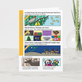 Clickbait Christmas Feestdagen Kaart