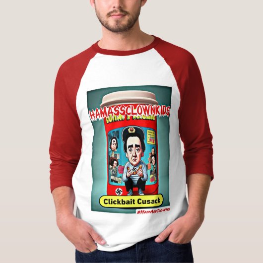 CLICKBAIT CUSACK T-Shirt (Voorkant)