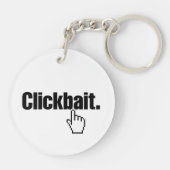 Clickbait. Sleutelhanger (Achterkant)