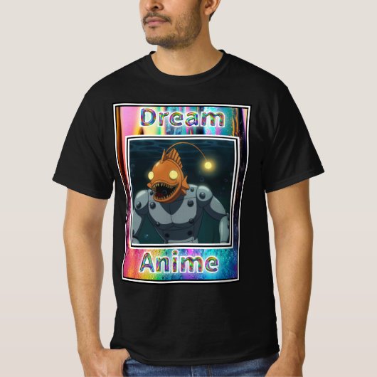 Clicker Fish Dream Anime T-shirt (Voorkant)