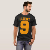 Client 9 T-Shirt (Voorkant volledig)