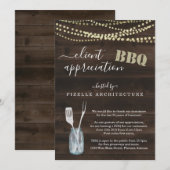Client Appreciation Business BBQ Party Invitation Kaart (Voorkant / Achterkant)