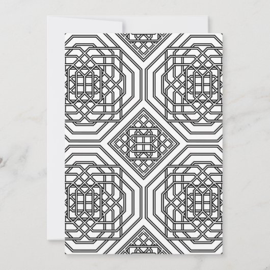 Client Appreciation Dinner Kaart (Achterkant)