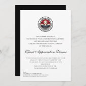 Client Appreciation Event Kaart (Voorkant / Achterkant)