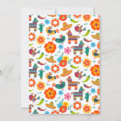 Client Appreciation Fiesta Party Kaart (Achterkant)