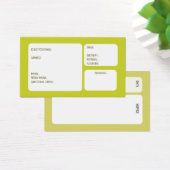 Client Card Visitekaartje (Bureau)
