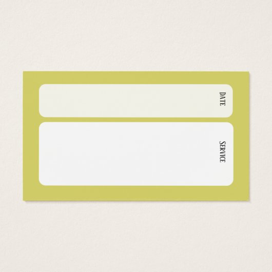 Client Card Visitekaartje (Achterkant)