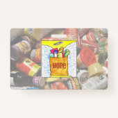 Client-ID-Kaart voor non-profitliefdadigheid Badge (Voorkant)