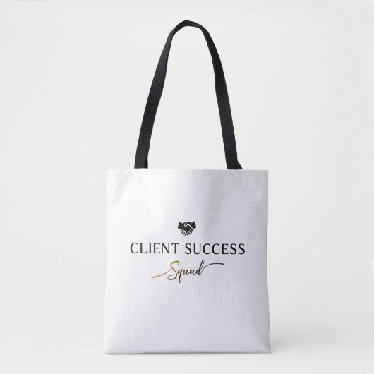 Client Success Squad – Professional Team Tote Bag (Voorkant)