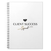 Client Success Squad – Professioneel Team Notitieb Notitieboek (Voorkant)