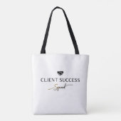 Client Success Squad – Professioneel Team Tote Bag (Achterkant)