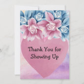 Client Thank You Card from Your Therapist – Custom Bedankkaart (Voorkant)