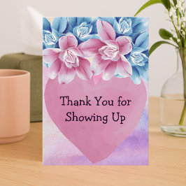 Client Thank You Card from Your Therapist – Custom Bedankkaart