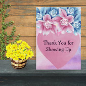 Client Thank You Card from Your Therapist – Custom Bedankkaart