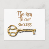 Cliënt werknemer Dank u voor waardering Briefkaart (Voorkant)