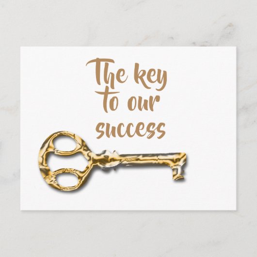 Cliënt werknemer Dank u voor waardering Briefkaart (Voorkant)