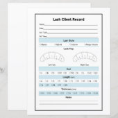 Clientrecord voor lasextensie (Voorkant / Achterkant)