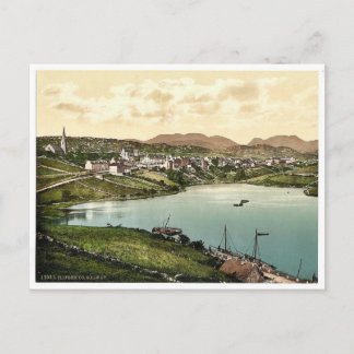 Clifden. Co. Galway, Ierland klassiek Photochrom Briefkaart