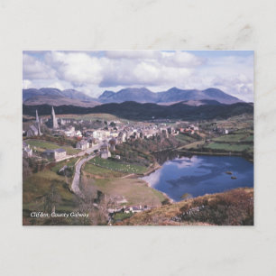 Clifden, County Galway, Ierland  foto 1960 Briefkaart
