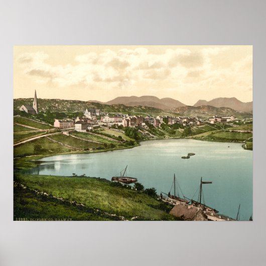 Clifden, County Galway, Ierland Poster (Voorkant)