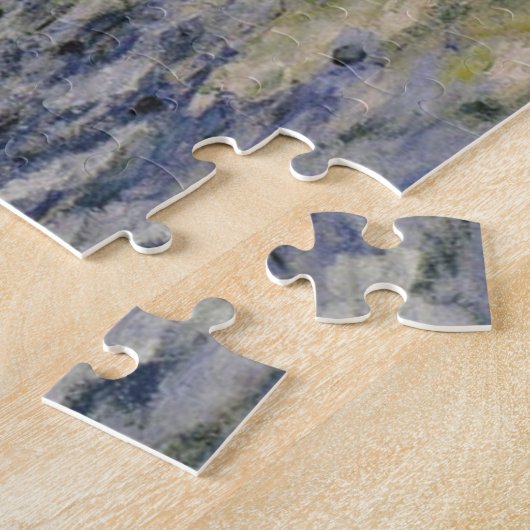 Cliff and Porte d'Aval Monet Fine Art Legpuzzel (Zijkant)