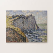 Cliff and Porte d'Aval Monet Fine Art Legpuzzel (Horizontaal)