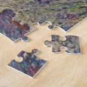 Cliff bij Grainval bij Fecamp Monet Fine Art Legpuzzel (Zijkant)