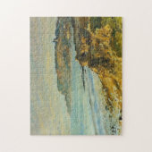 Cliff bij Sainte-Adresse Monet Fine Art Legpuzzel (Verticaal)