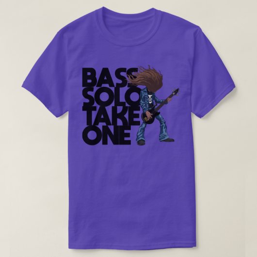 Cliff Burton bassolo T-shirt (Design voorkant)