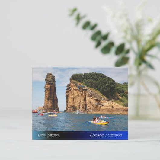 Cliff Diving-gebeurtenis Briefkaart (Staand voorkant)