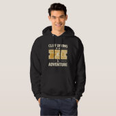 Cliff Diving Is A Ticket To Adventure Tombstoning  Hoodie (Voorkant volledig)