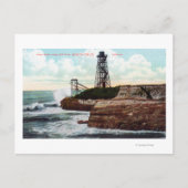 Cliff Drive Uitzicht van de Golfmotor Briefkaart (Voorkant)