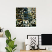 Cliff Dwellers, 1913 George Bellows Poster (Thuiskantoor)