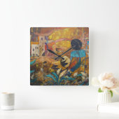 Cliff Dwellers Vierkante Klok (Huis)