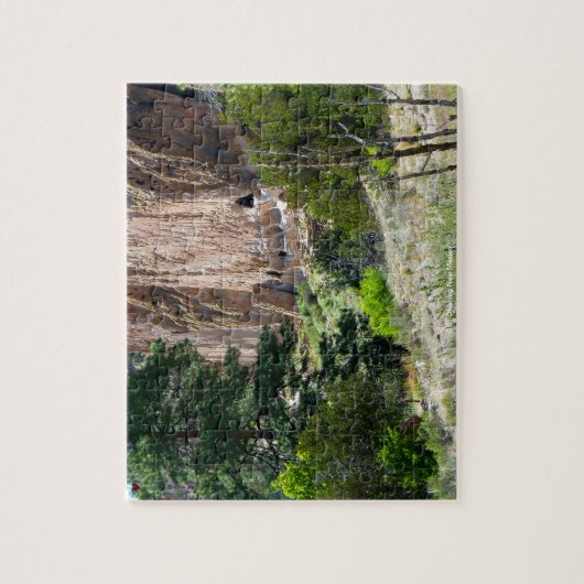 Cliff Dwelling New Mexico Legpuzzel (Verticaal)