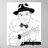 Cliff Edwards - Ukulele Ike Poster (Voorkant)
