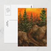 "Cliff Hanger #11" Briefkaart Landwegen (Voorkant / Achterkant)