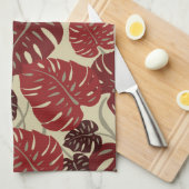 Cliff Hanger Hawaiian keukenhanddoek (Quarter Fold)