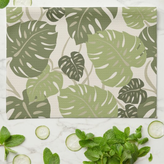 Cliff Hanger Hawaiian keukenhanddoek (Gevouwen)