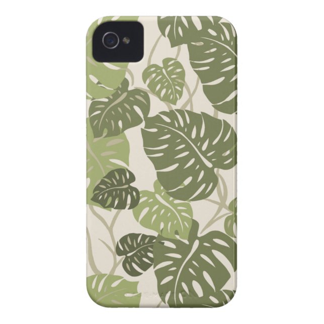 Cliff Hanger Hawaiian Leaf iPhone 4 cases (Achterkant)